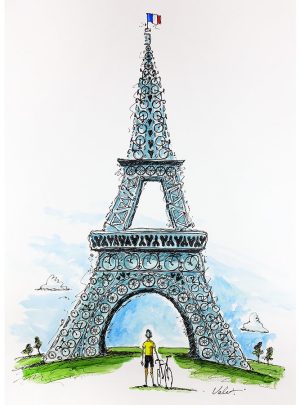 Tour de France Dreams | Cycling Art Print