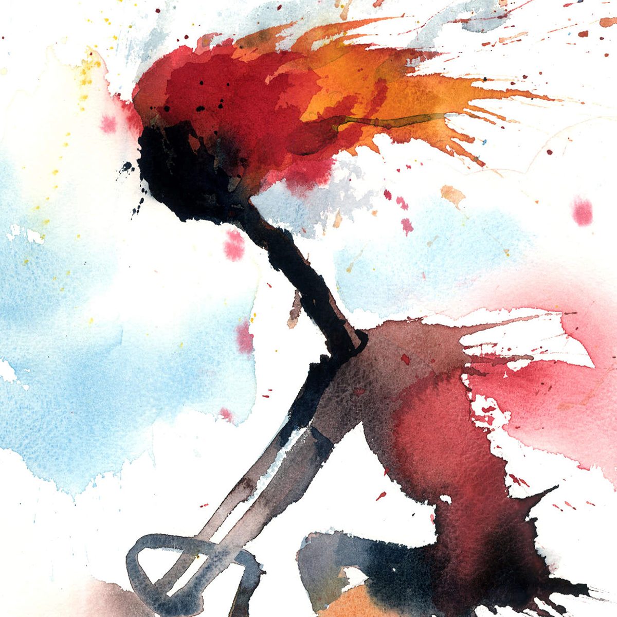 Hotter'N Hell 100 | Valenti Bicycling Poster